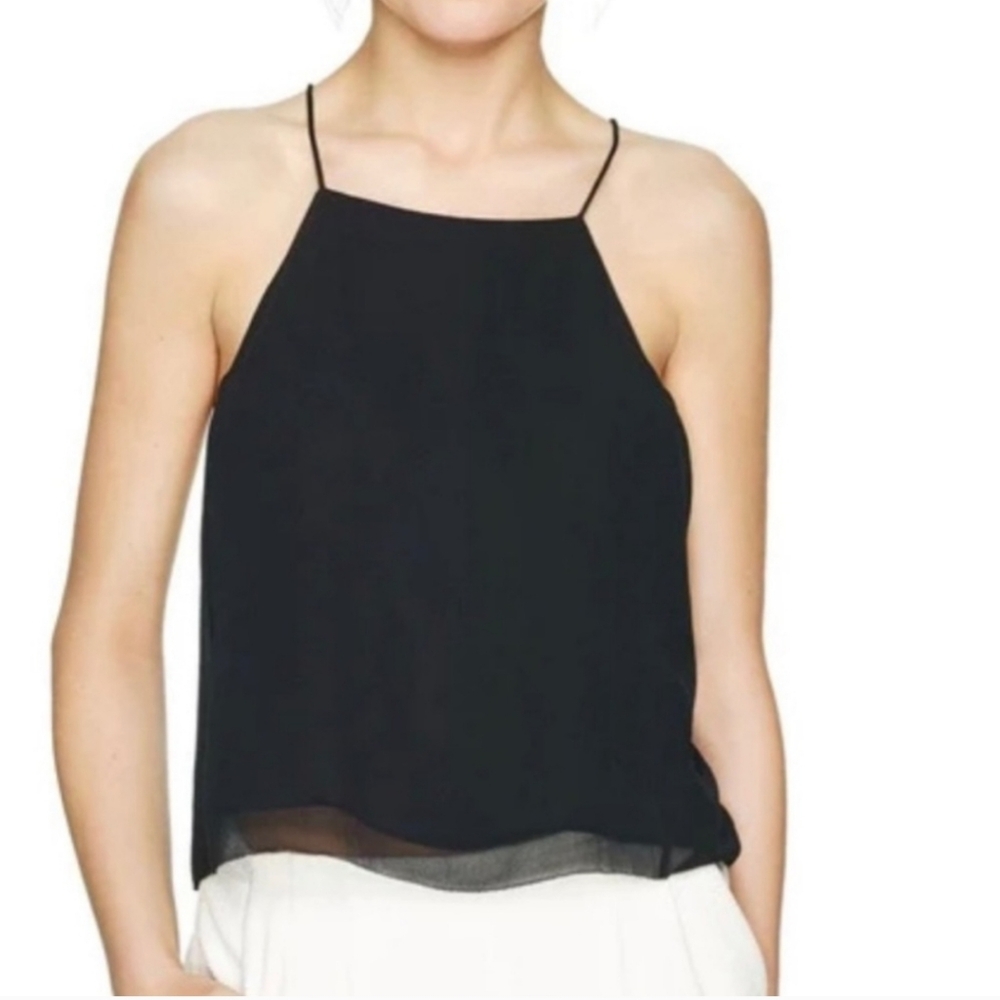 Wilfred 100% Silk Spaghetti Strap Top